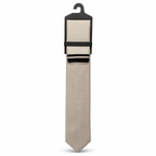 MC Textured - Tie & Pocket Square Set in Stone