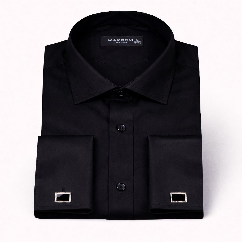 Classic Tapered Fit Double Cuff Shirt
