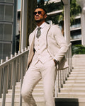 Milano Premium Stone Three Piece Suit