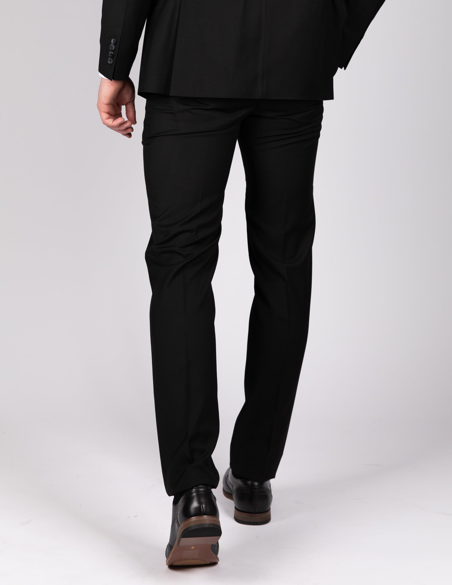 Milano Classic Black Three Piece Suit