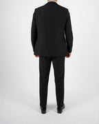 Milano Luxe Black Three Piece Suit