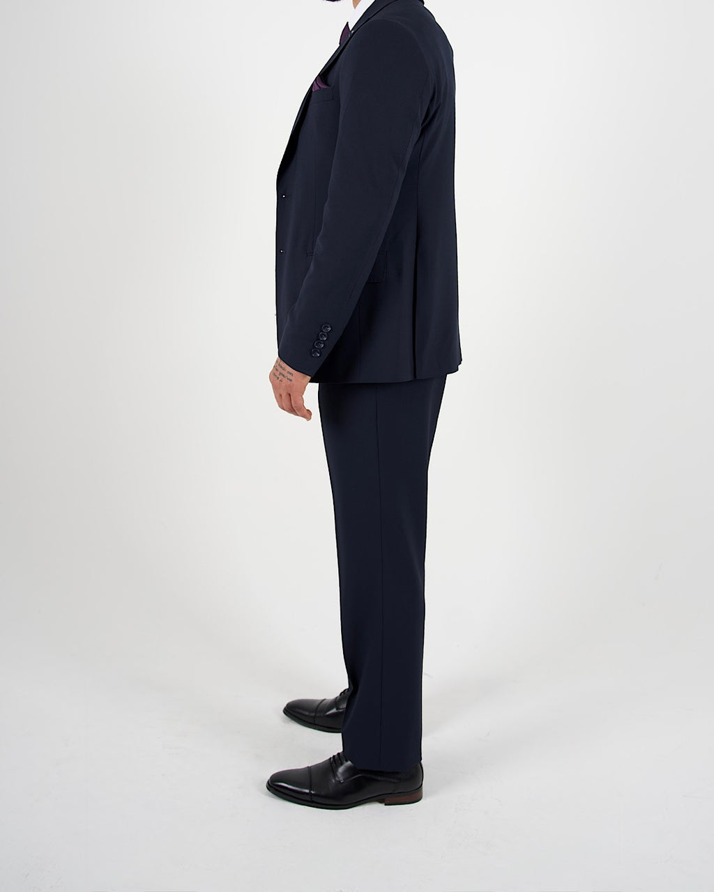 Milano Luxe Navy Three Piece Suit
