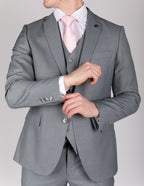 Milano Classic Grey Three Piece Suit