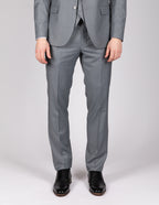 Milano Classic Grey Suit Trousers