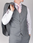 Milano Classic Grey Three Piece Suit