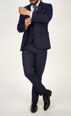 Milano Premium Navy Three Piece Suit
