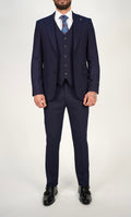 Milano Premium Navy Three Piece Suit