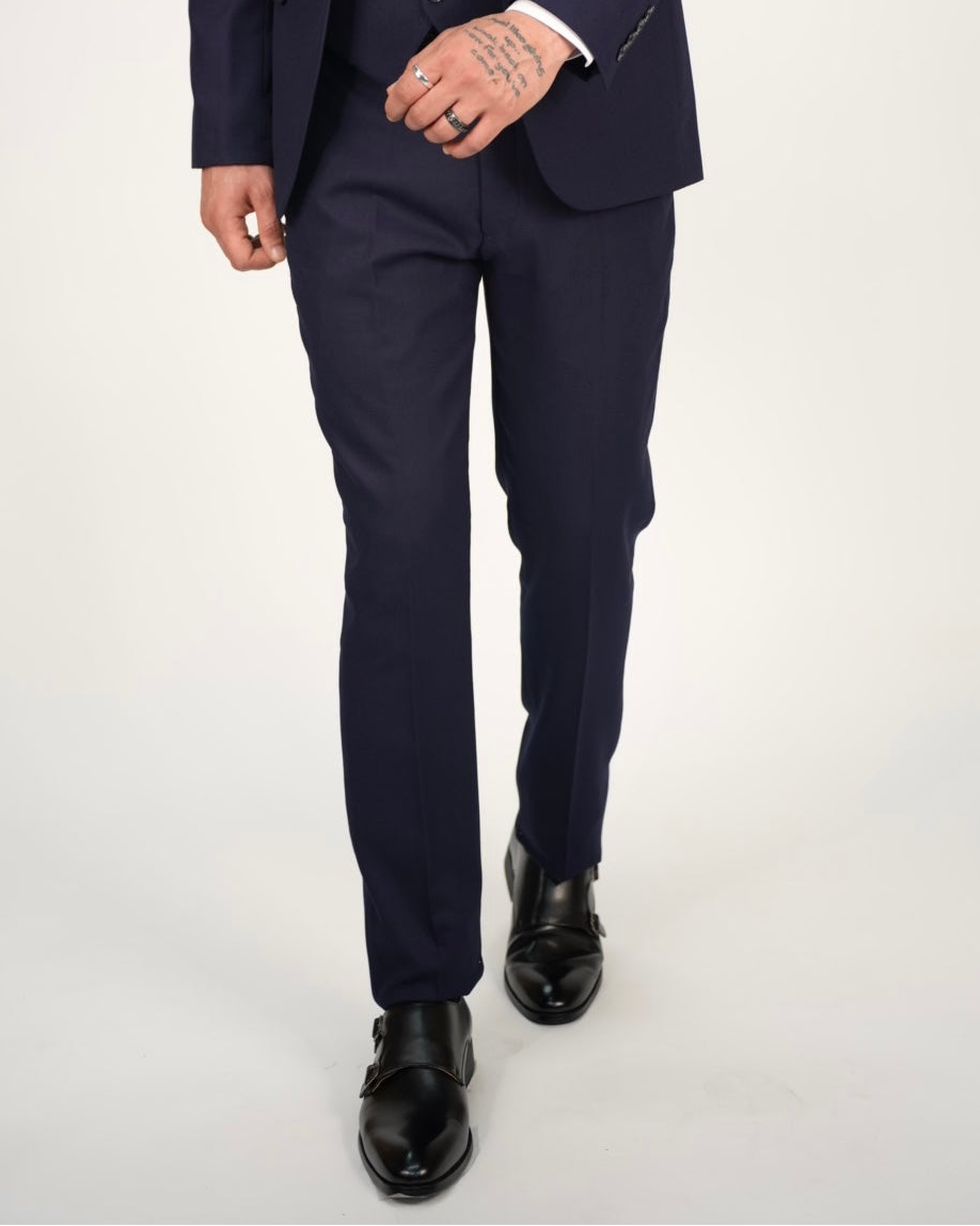 Milano Premium Navy Three Piece Suit
