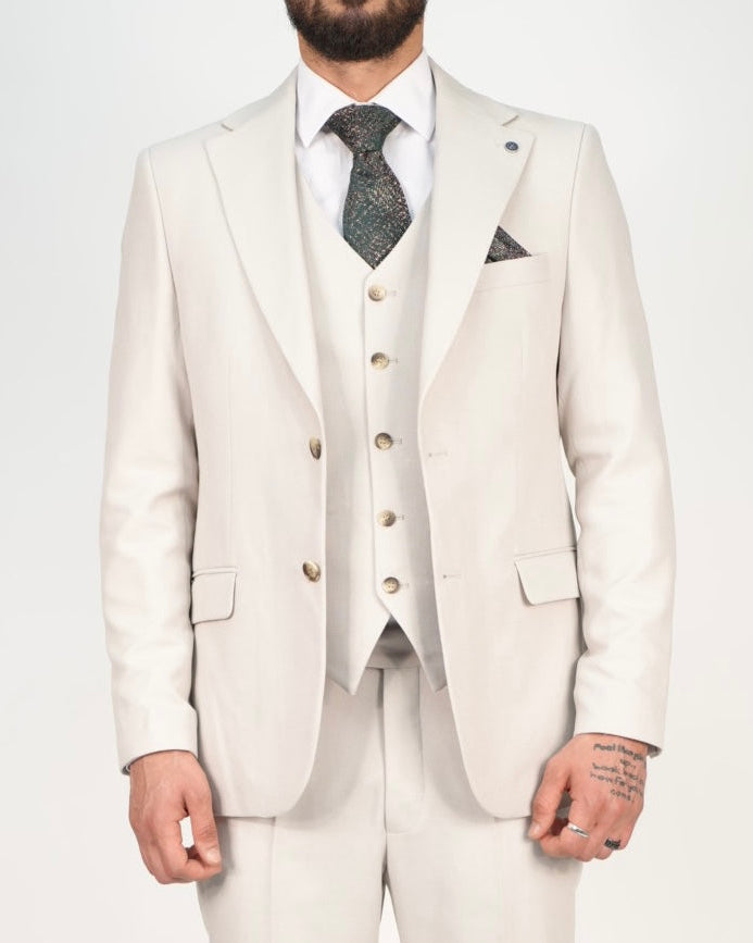 Milano Premium Stone Three Piece Suit