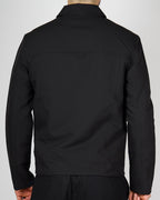 Black Zip Smart Casual Jacket