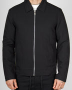 Black Zip Smart Casual Jacket