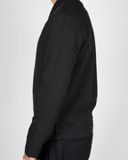 Black Zip Smart Casual Jacket
