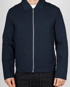 Navy Zip Smart Casual Jacket