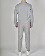 Grey Zip Utility Jacket & Trouser Set