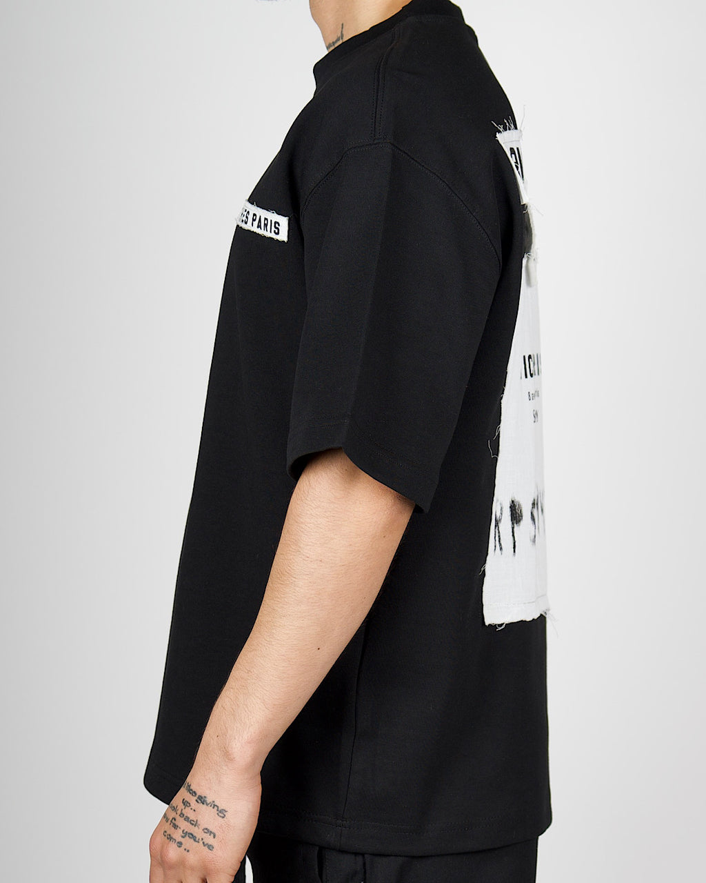 Riches Oversized Patch Detail T-Shirt