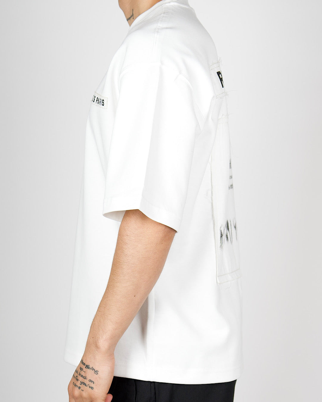 Riches Oversized Patch Detail T-Shirt