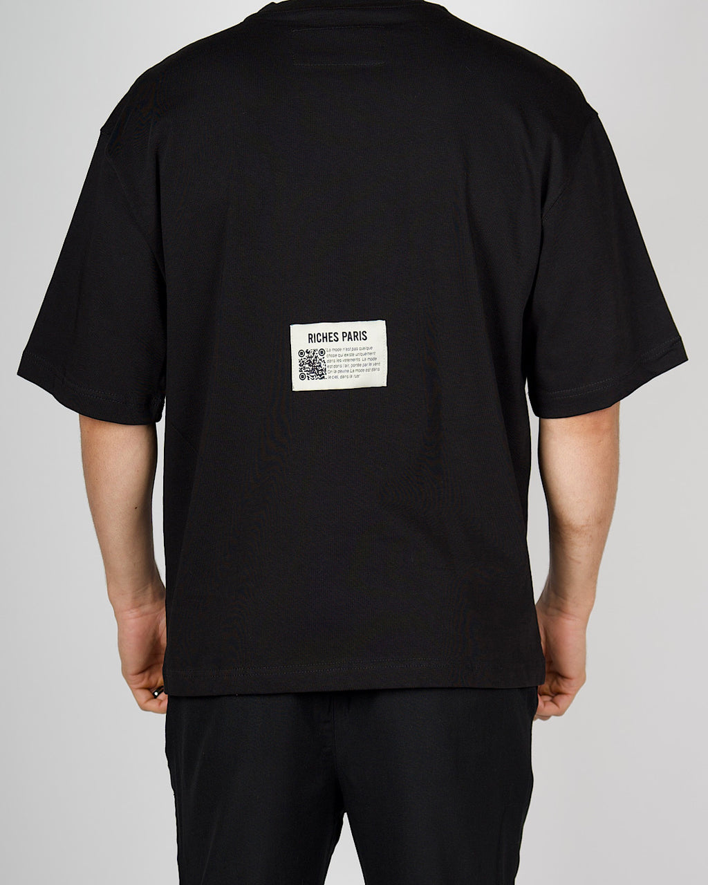 Oversized Riches Script Emblem T-Shirt