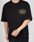 Oversized Riches Script Emblem T-Shirt