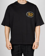 Oversized Riches Script Emblem T-Shirt