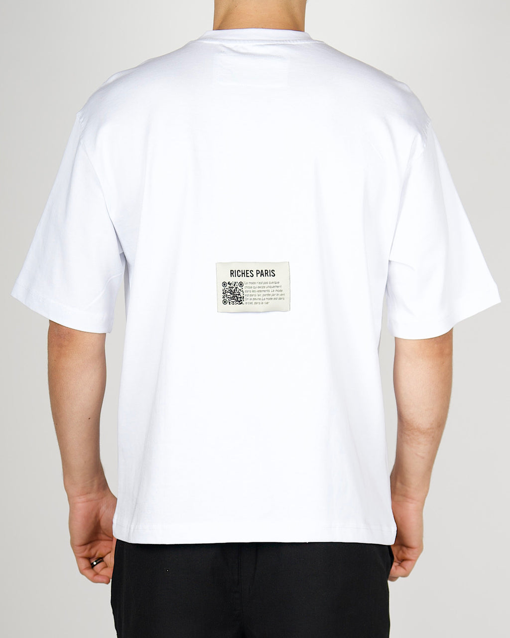 Oversized Riches Script Emblem T-Shirt