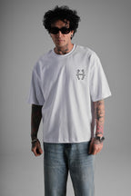Renaissance Graphic Oversized Black T-Shirt