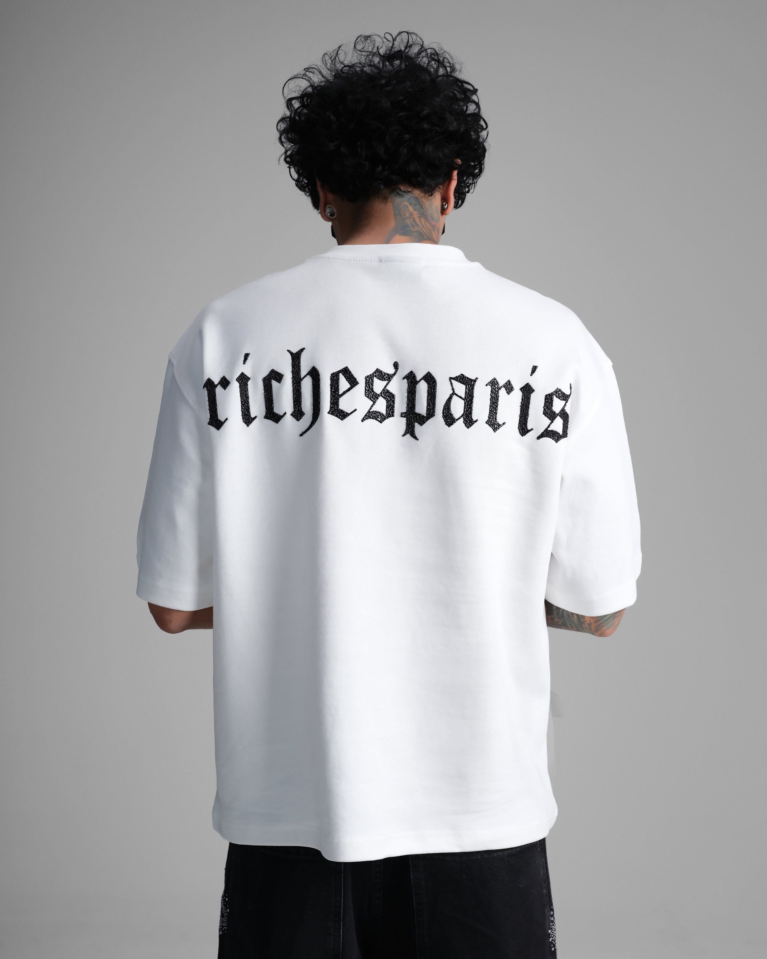 Gothic Back Print Graphic T-Shirt