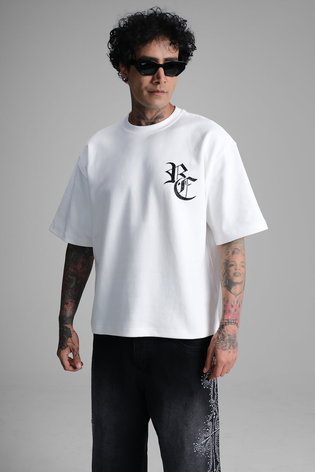Gothic Back Print Graphic T-Shirt