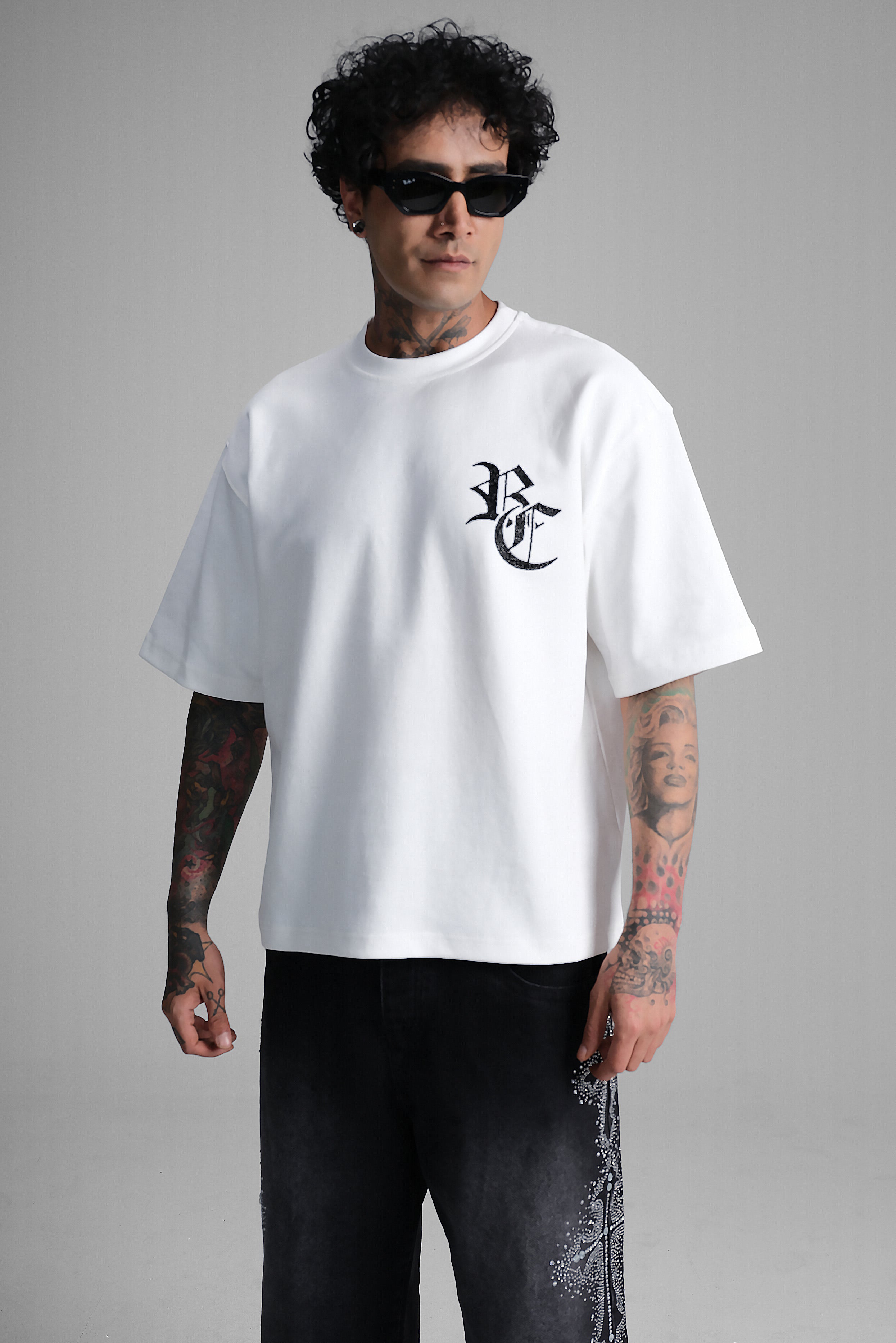 Gothic Back Print Graphic T-Shirt