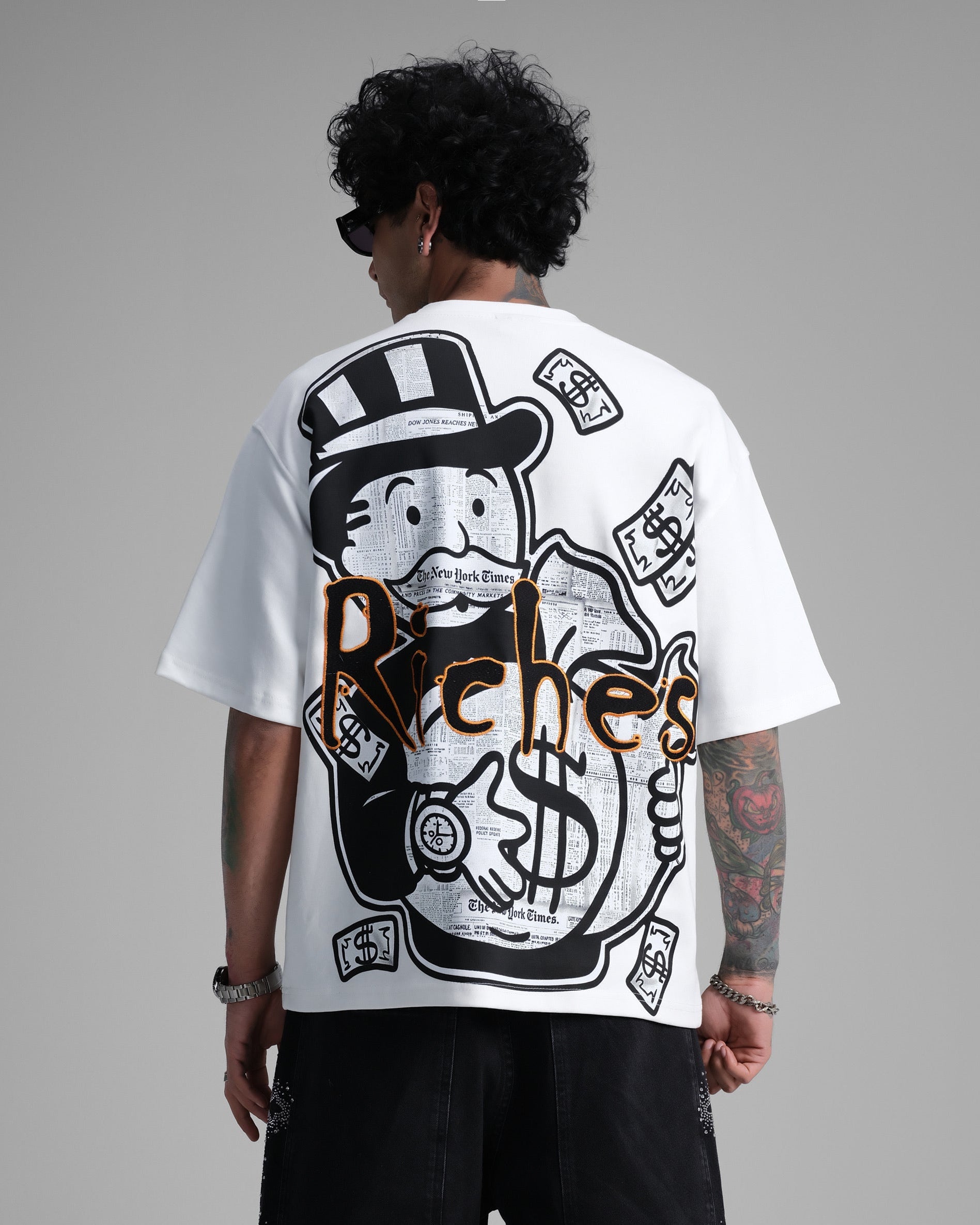 Monopoly Inspired Back Print T-Shirt – Milano Couture