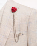 Cavani Red Flower Chain