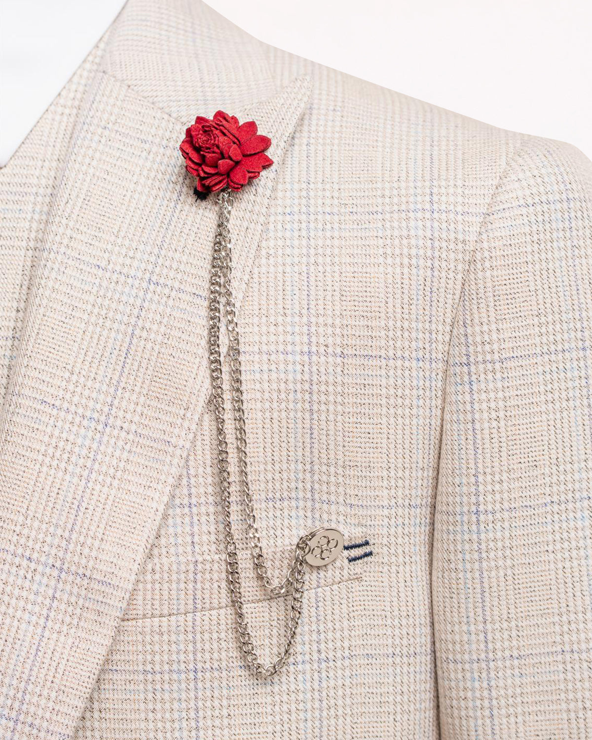 Cavani Red Flower Chain