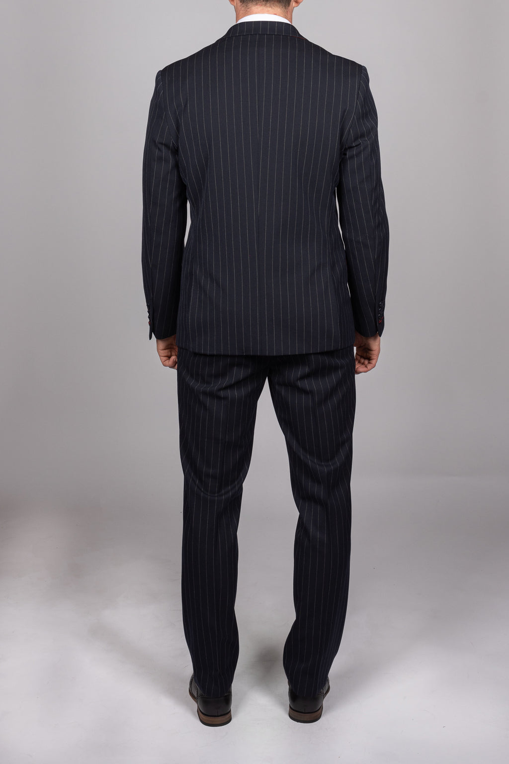 Rocco Navy Pinstripe Double Breasted Suit