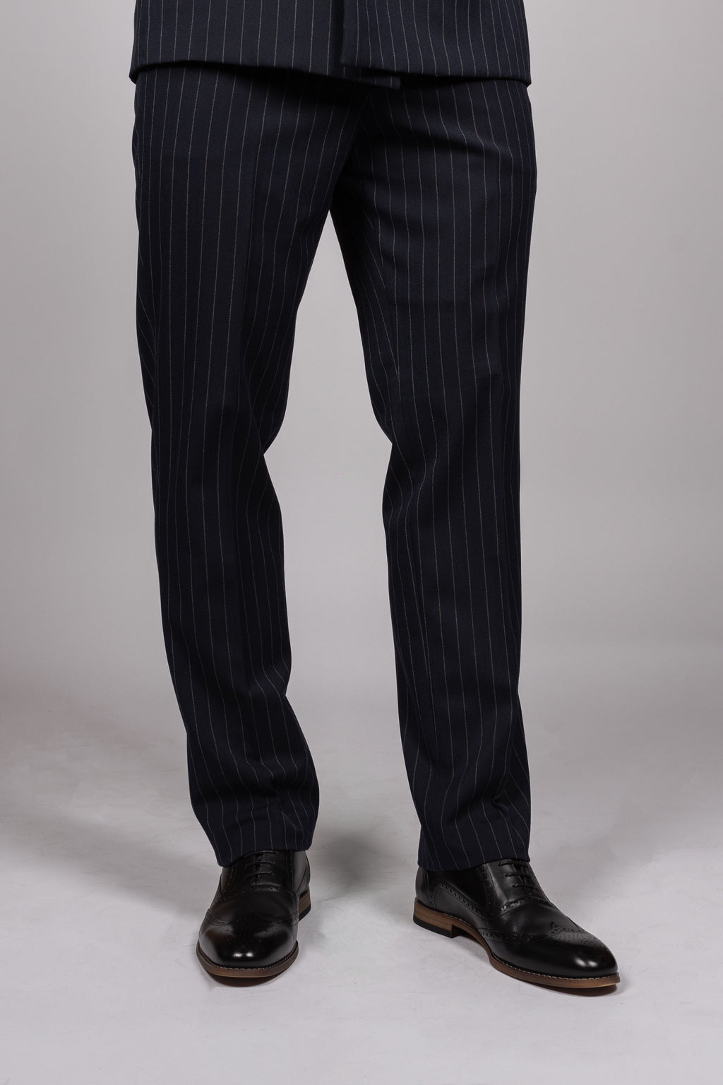 Rocco Navy Pinstripe Double Breasted Suit