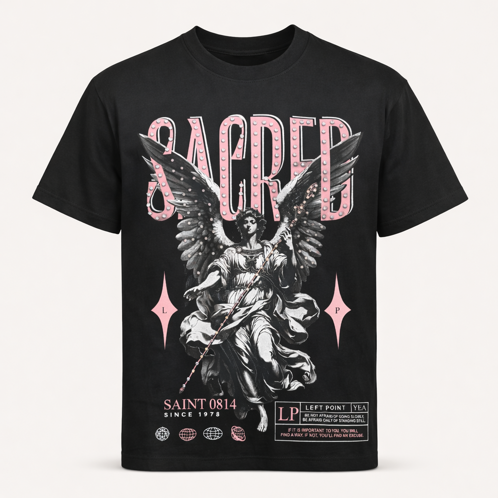 Sacred Angel Graphic T-Shirt