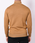 Roll Neck Sweater Camel