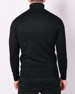 Roll Neck Sweater Black