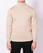 Roll Neck Sweater Apricot