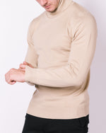 Roll Neck Sweater Apricot