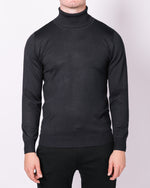 Roll Neck Sweater Navy