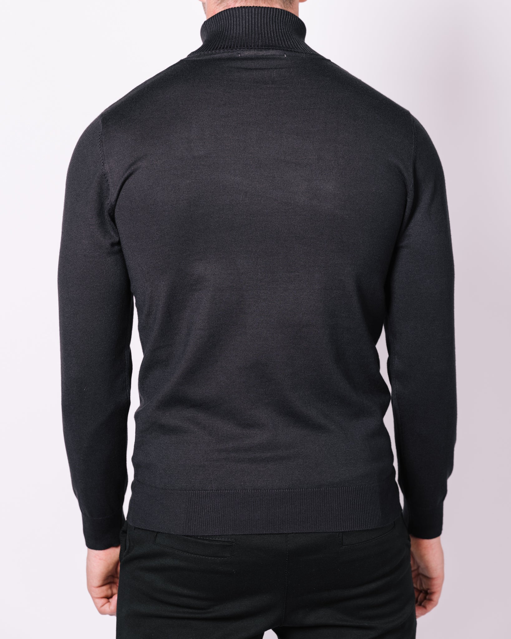 Roll Neck Sweater Navy