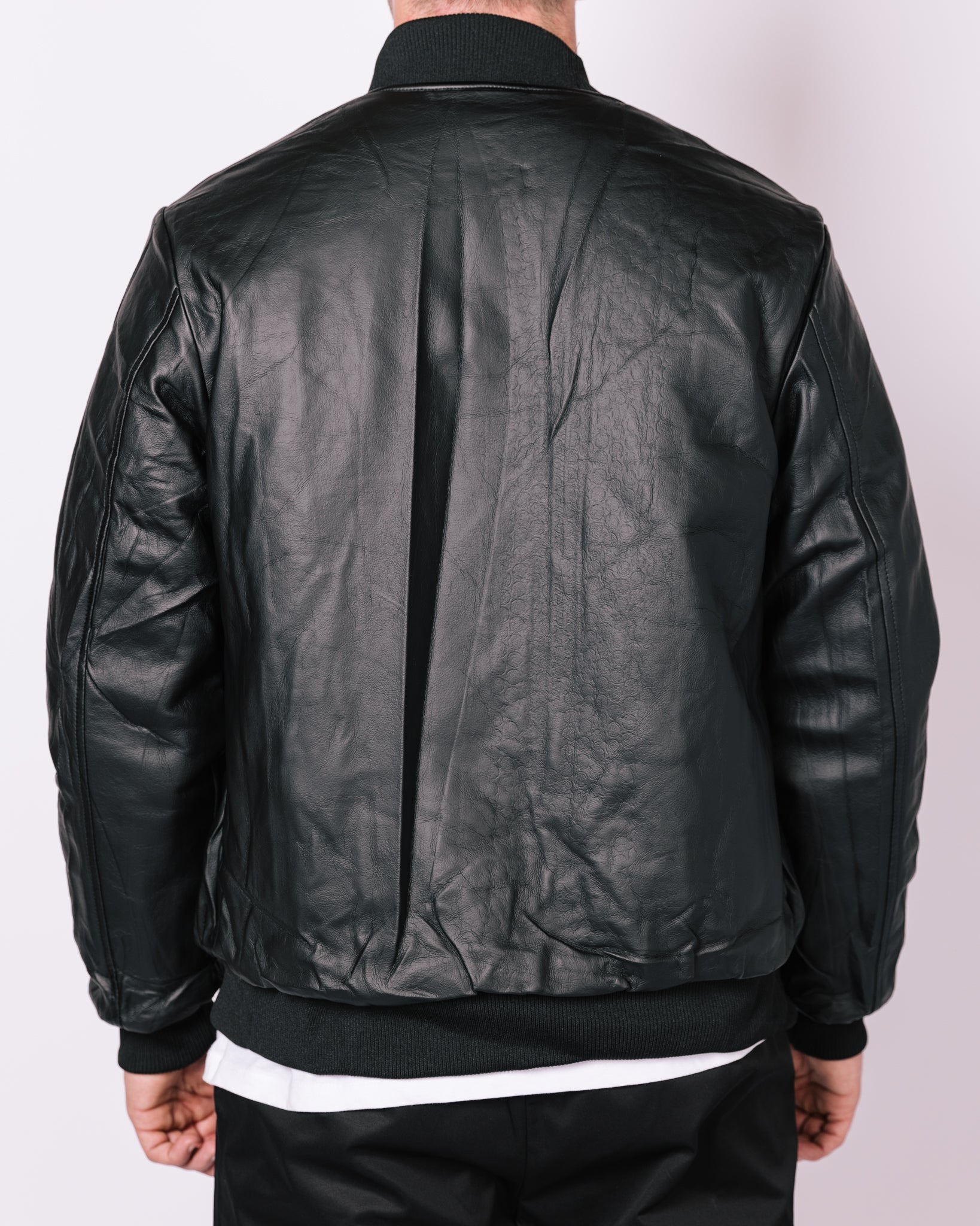 Khaki Patterned Reversible Jacket