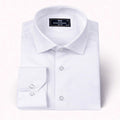 White Classic Plain Cotton Shirt