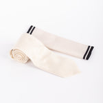 MC Textured - Tie & Pocket Square Set in Stone