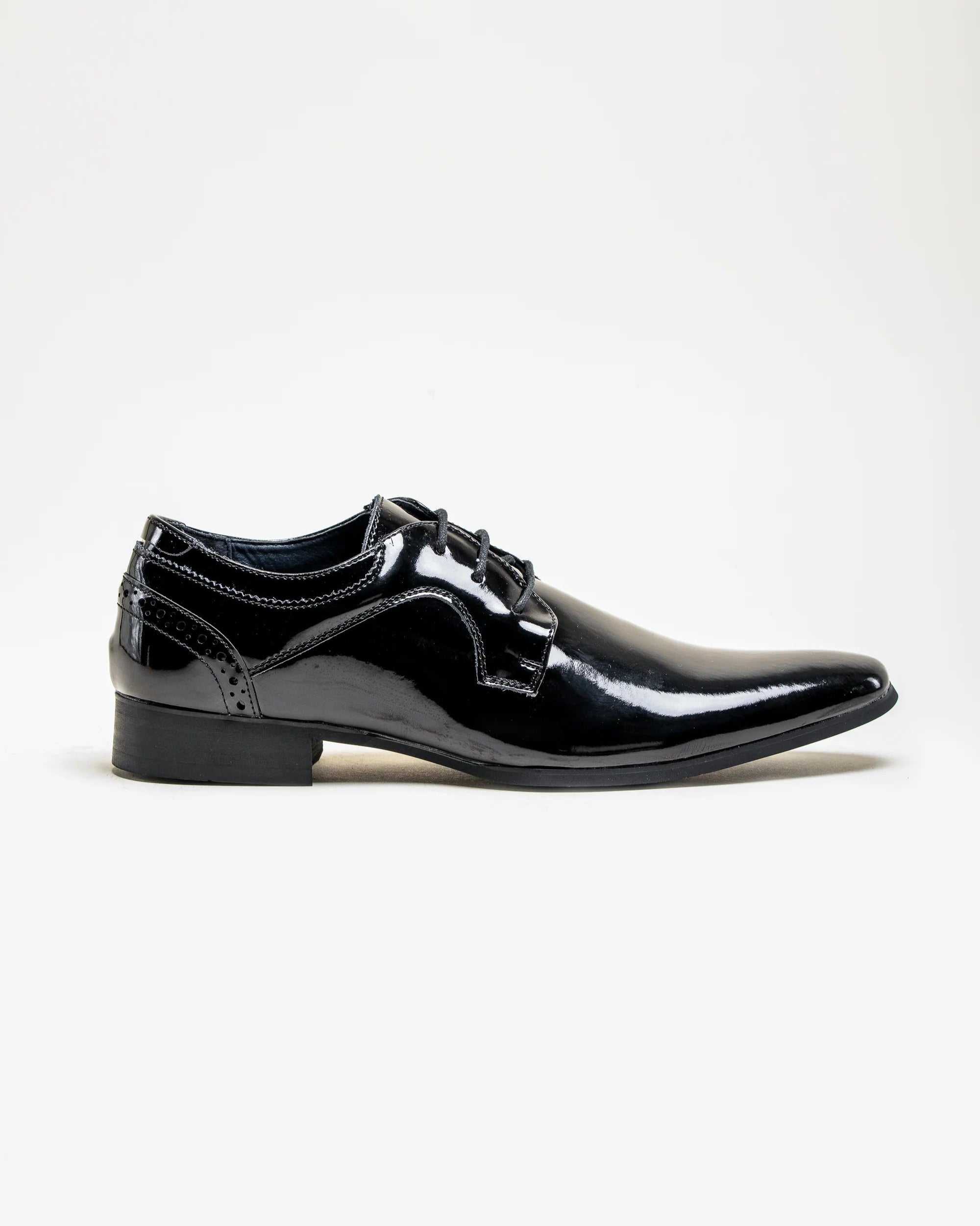 Scott - Black Patent Leather Shoes