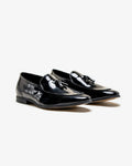 Walter - Black Patent Tassel Loafers