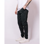 Grey & Black Casual Trousers